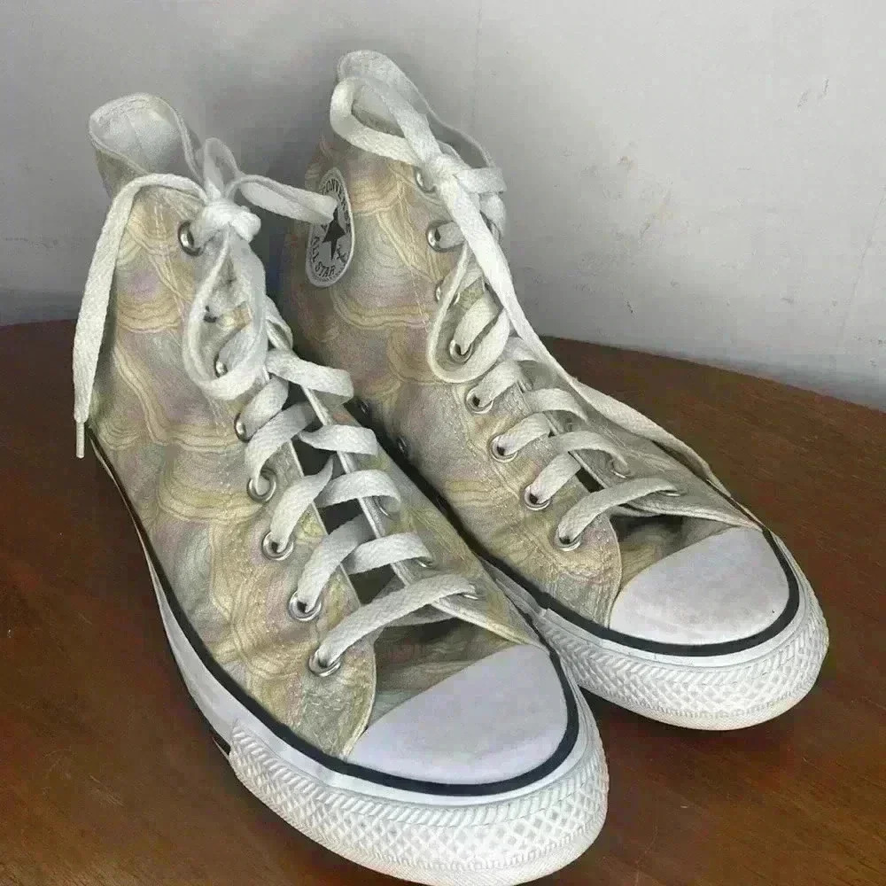 Converse All Star Colorful Hi Top Sneakers Men's Size 8 Womens Size 10